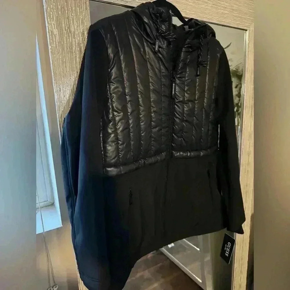 GUESS Hooded Zip Front Anorak - Brand New! - Picture 13 of 14